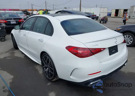 2022 Mercedes-Benz C 300 Sedan from USA, damaged, VIN W1KAF4GB1NR039318